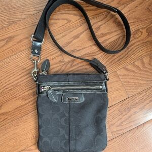Coach Black Signature Crossbody Bag
